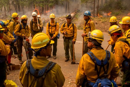 Firefighters, Umpqua National Forest Fires, 2017