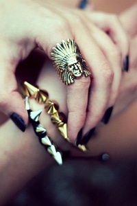 Jewelry jewellery nails photo