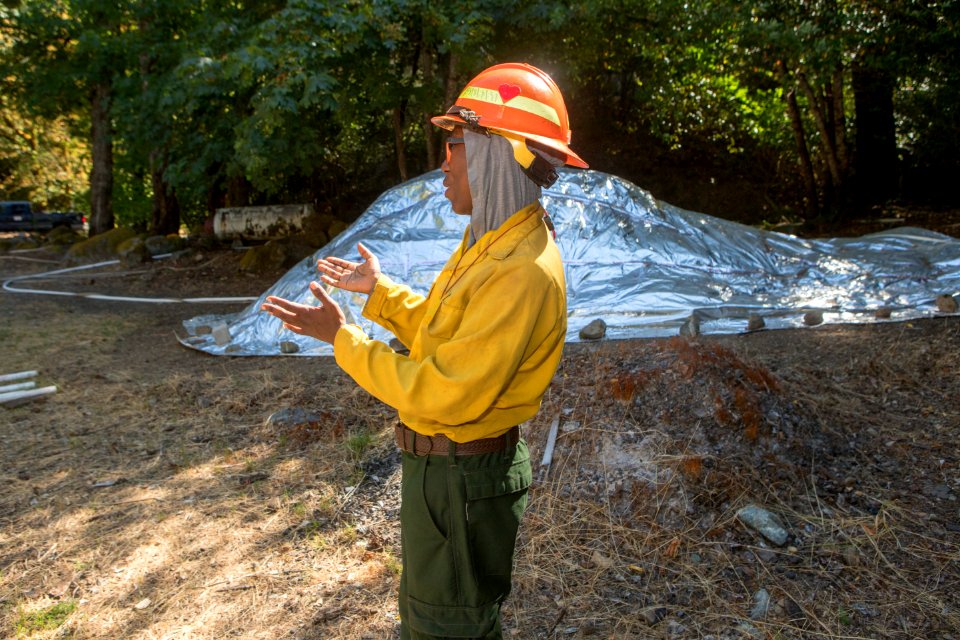 READ Ann Brown assessing the Store Gulch cultural site