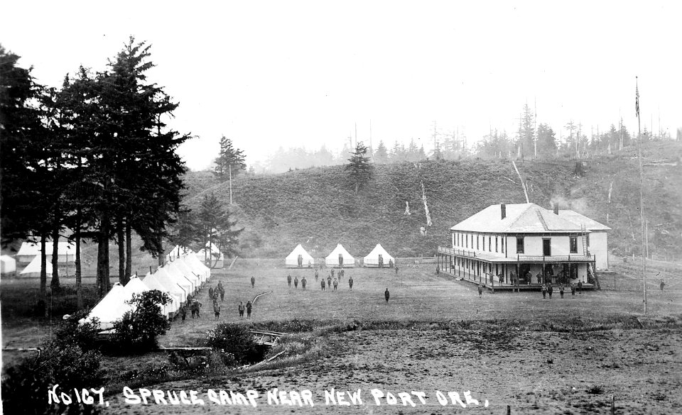 No. 167 Spruce Camp Near Newport Ore.
