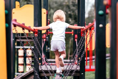 Girl at the playground photo