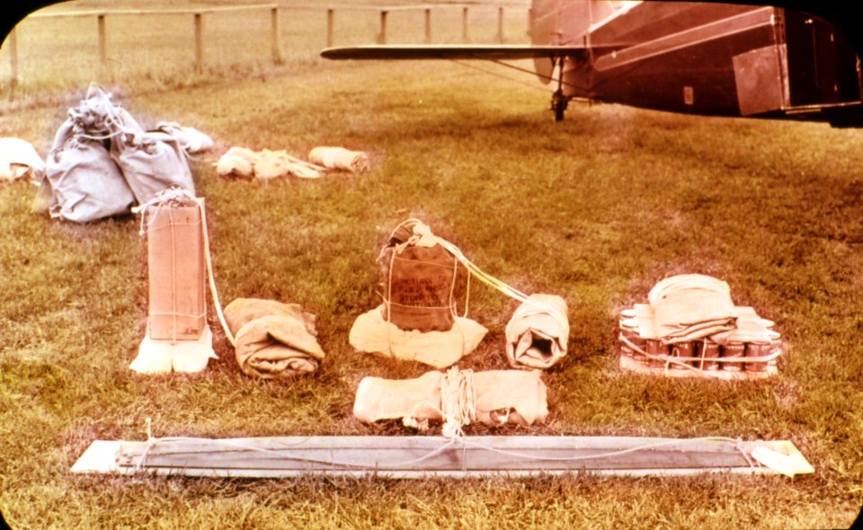 1751 Supplies to be Dropped at Pierson Field, Vancouver, WA - Ernest Lindsay