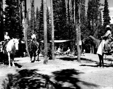 500194 Miller Cr Campground, Winema NF, OR 1961 photo