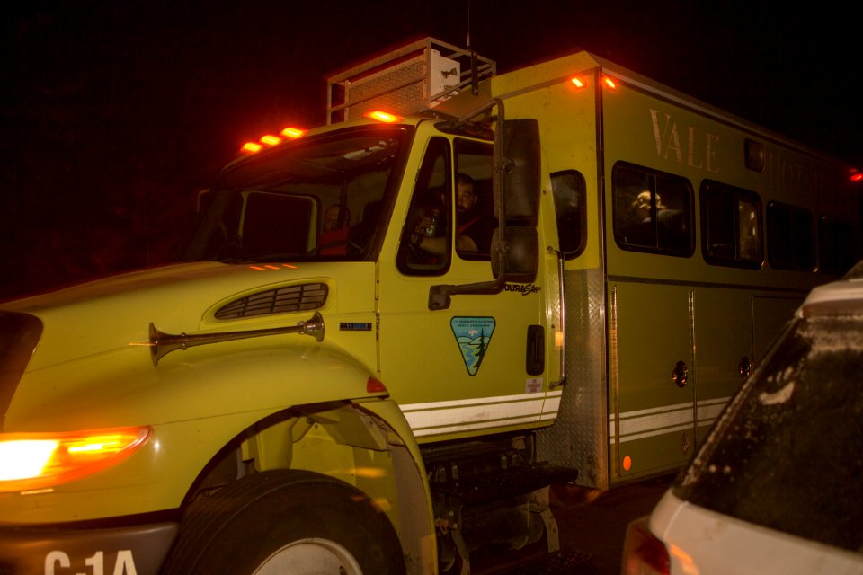 BLM Fire Engine, Umpqua National Forest Fires, 2017