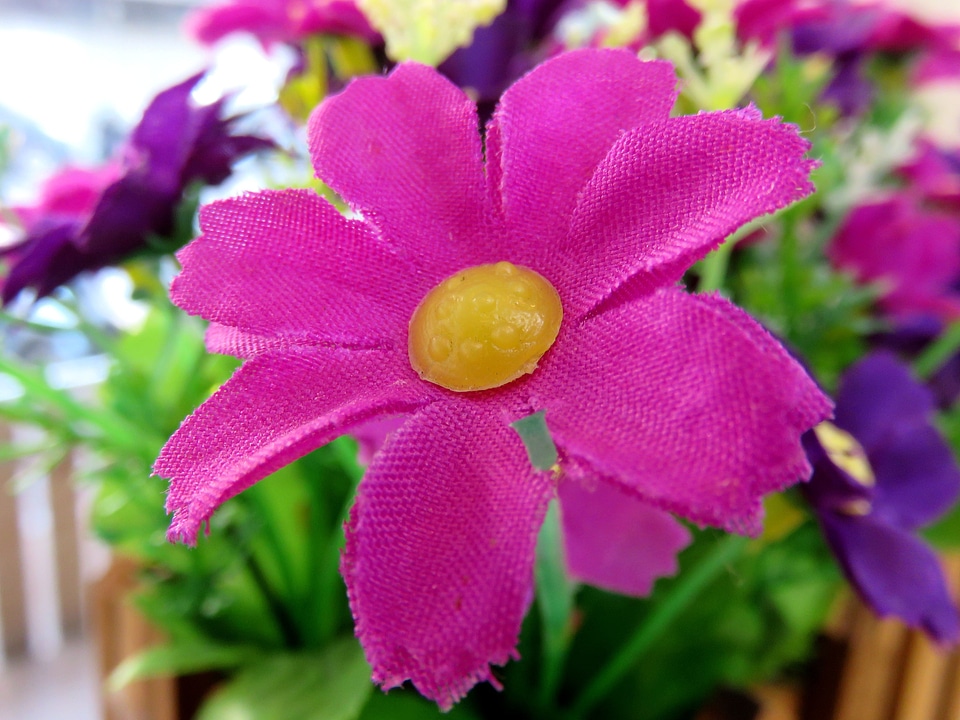 Flower red flower artificial flower