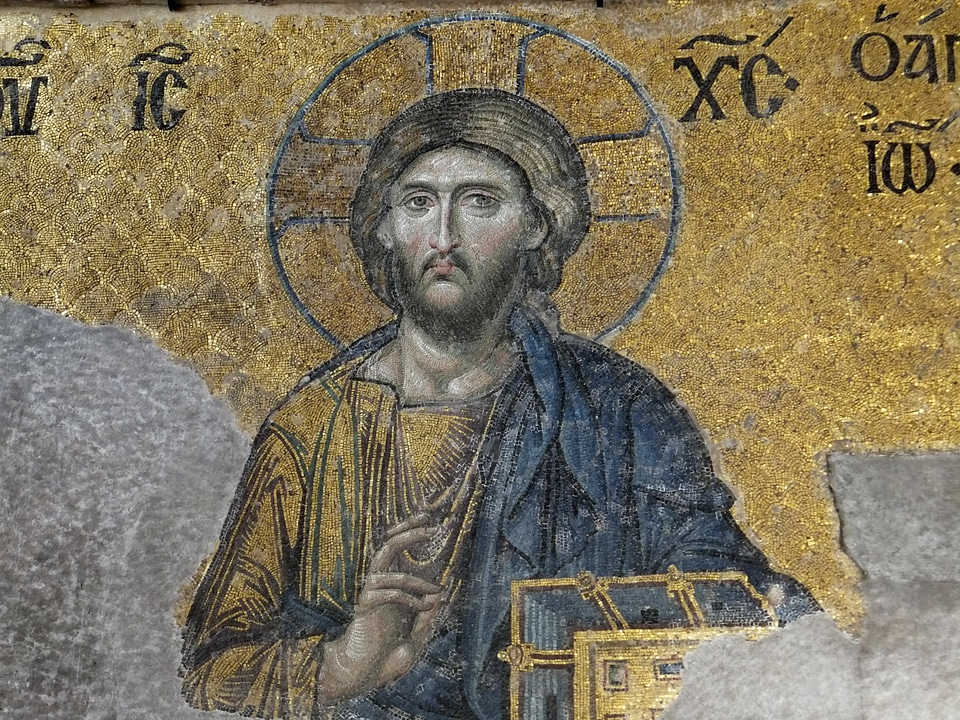 Instabul byzantine art mosaic