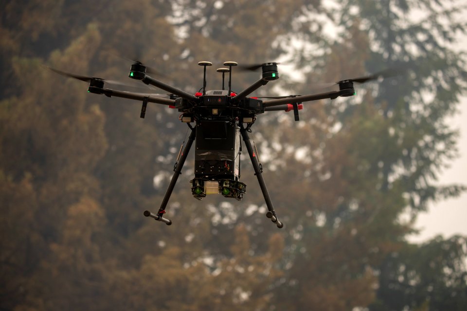 OAS Drone Team preparing for PSD burn