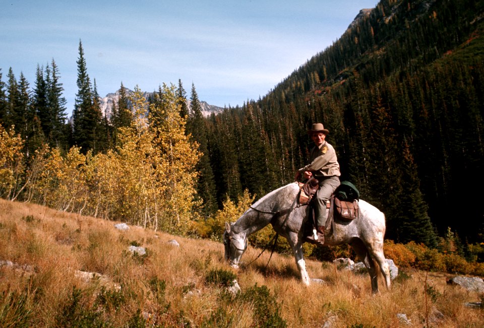 220 Archie Mills on Possum Borealis Ridge, Okanogan National Forest  1968