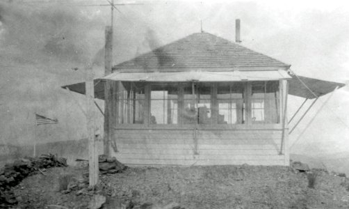 Dooley Mountain Lookout House, Whitman National Forest, OR c1942 photo