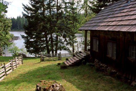 Willamette NF - Fish Lake Cabin, OR 1991a