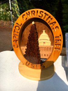 Christmas Tree plaque