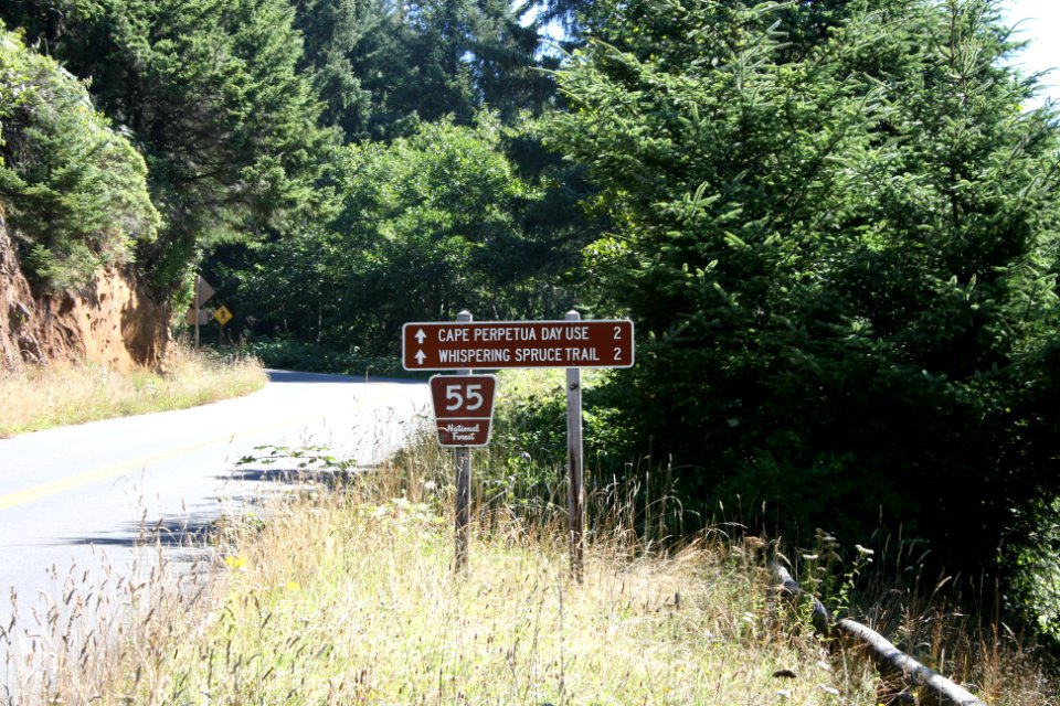 Cape Perpetua Day Use Entrance, Siuslaw National Forest