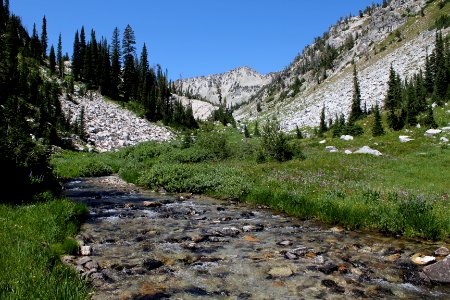 West Fork of the Wallowa River, Eagle Cap Wilderness on the Wallowa-Whitman National Forest photo