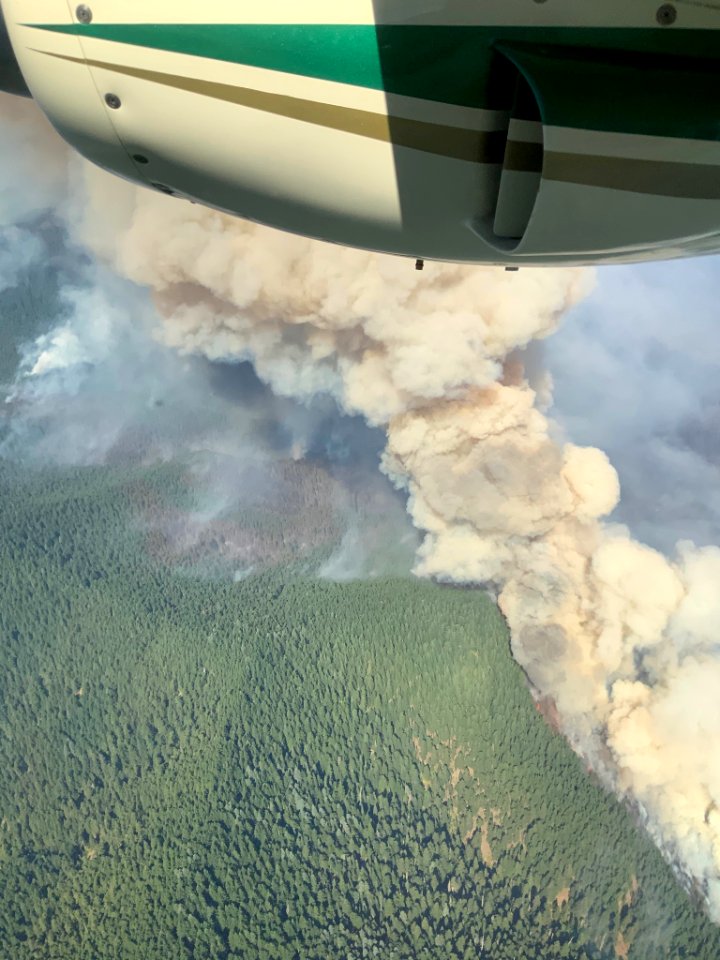 20200909 GiffordPinchot Big Hollow Fire from above 01 Bortner