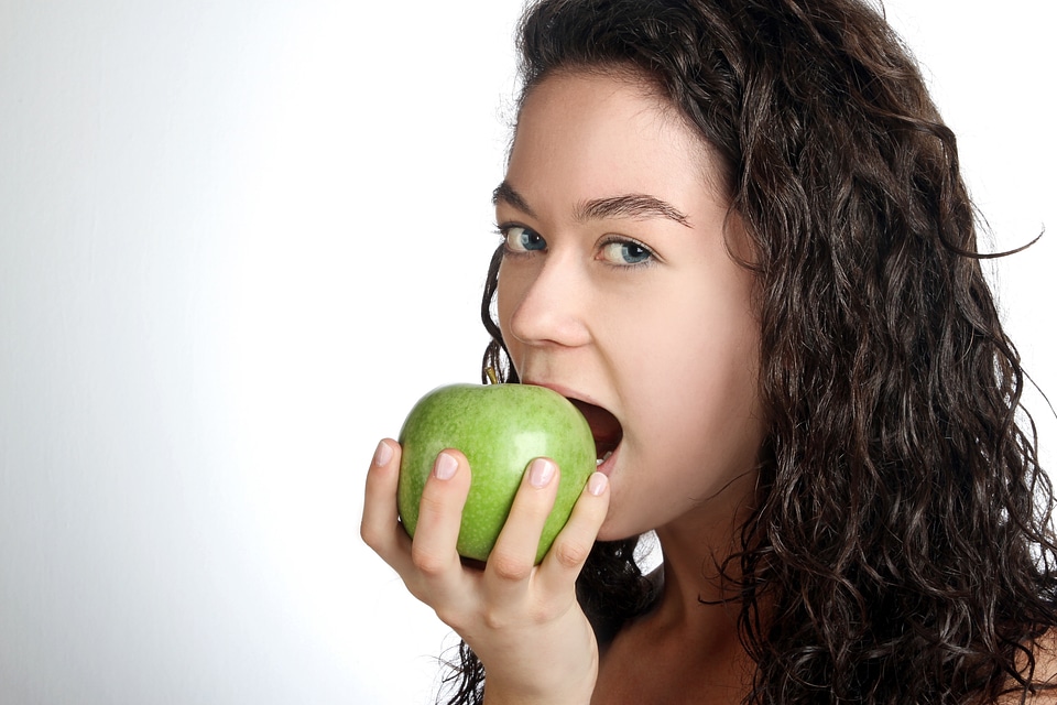 Women apple young