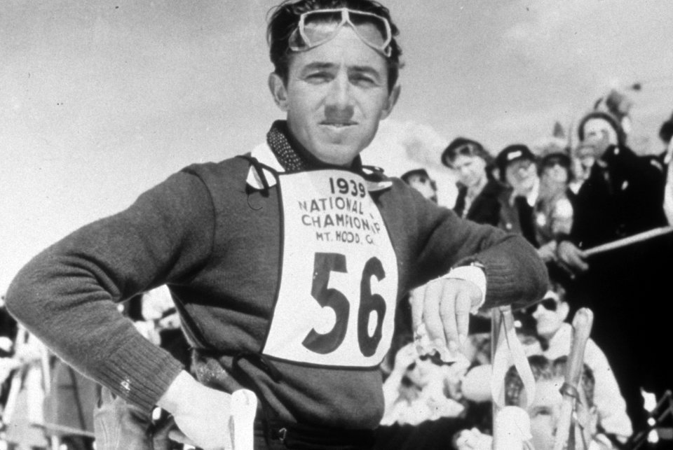 412 Ski competitor National championships Mt Hood 1939