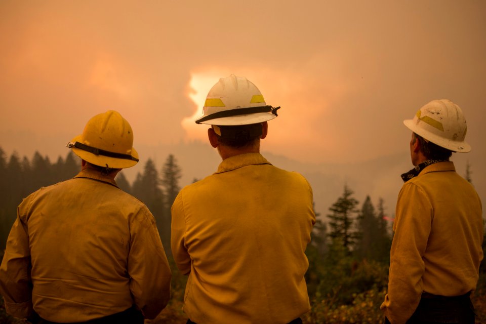 Firefighters, Umpqua National Forest Fires, 2017