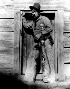 Cascade NF - Ranger Cy J. Bingham, Oregon c1905