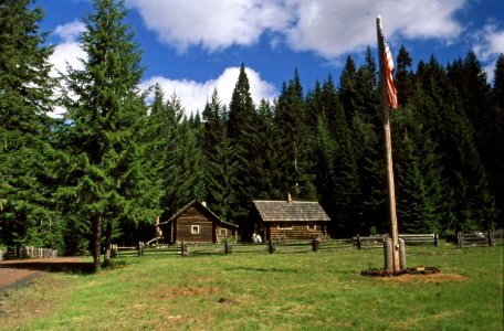 Willamette NF - Fish Lake Remount Station, OR 1991a