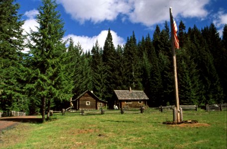 Willamette NF - Fish Lake Remount Station, OR 1991a photo