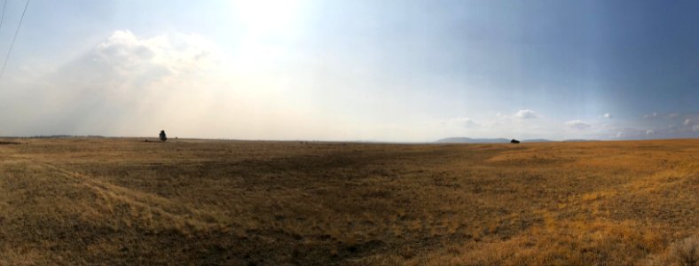 Panoramic View of smoke around Lionshead Fire 9-10-2020