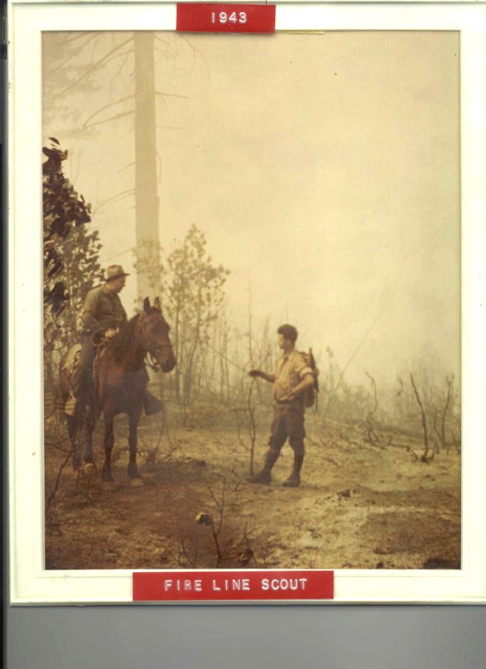 1943 Fire line scout
