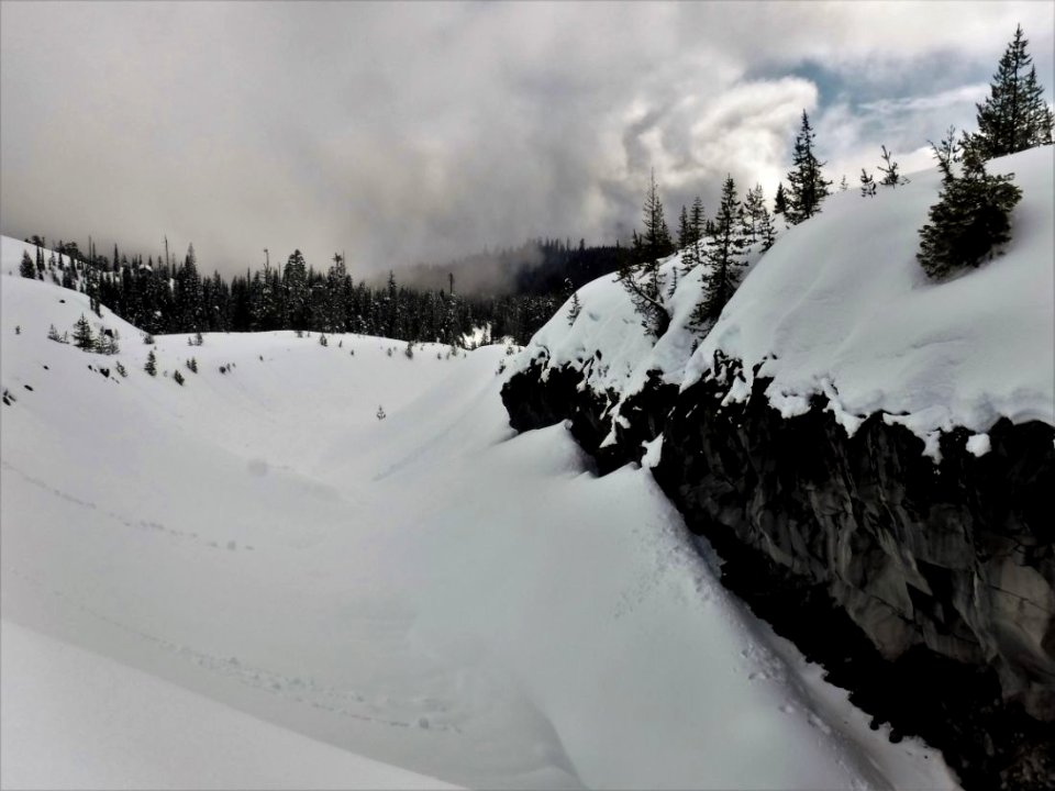 20210325-FS-GP-Afternoon snow below Choc falls, Andy Goodwin