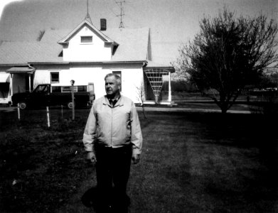 Norman Myers at Parents Home, Fremont, NE 1983 2 photo