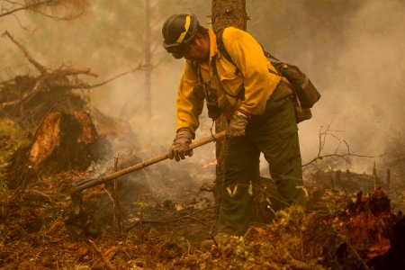 Firefighter, Umpqua National Forest Fires, 2017