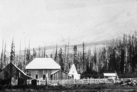 183 Summit House at Summit Meadows, Mt Hood  1890's