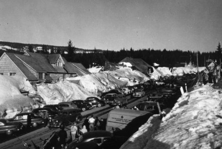 197 Winter recreation at Government Camp photo