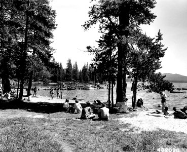 482090 Diamond Lake Resort, Umpqua NF, OR 1956 photo