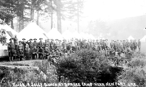 No. 168 Spruce Camp Near Newport Ore.