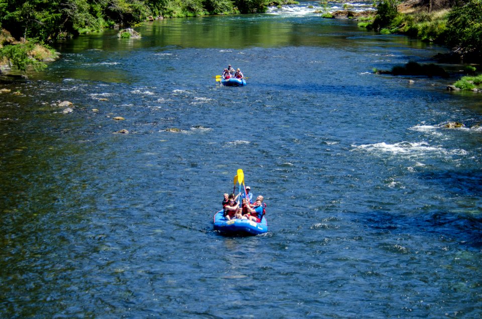 River recreation on the "Wild and Scenic" north Umpqua River