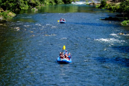 River recreation on the "Wild and Scenic" north Umpqua River photo