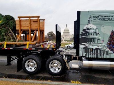 Truck in front of Capitol