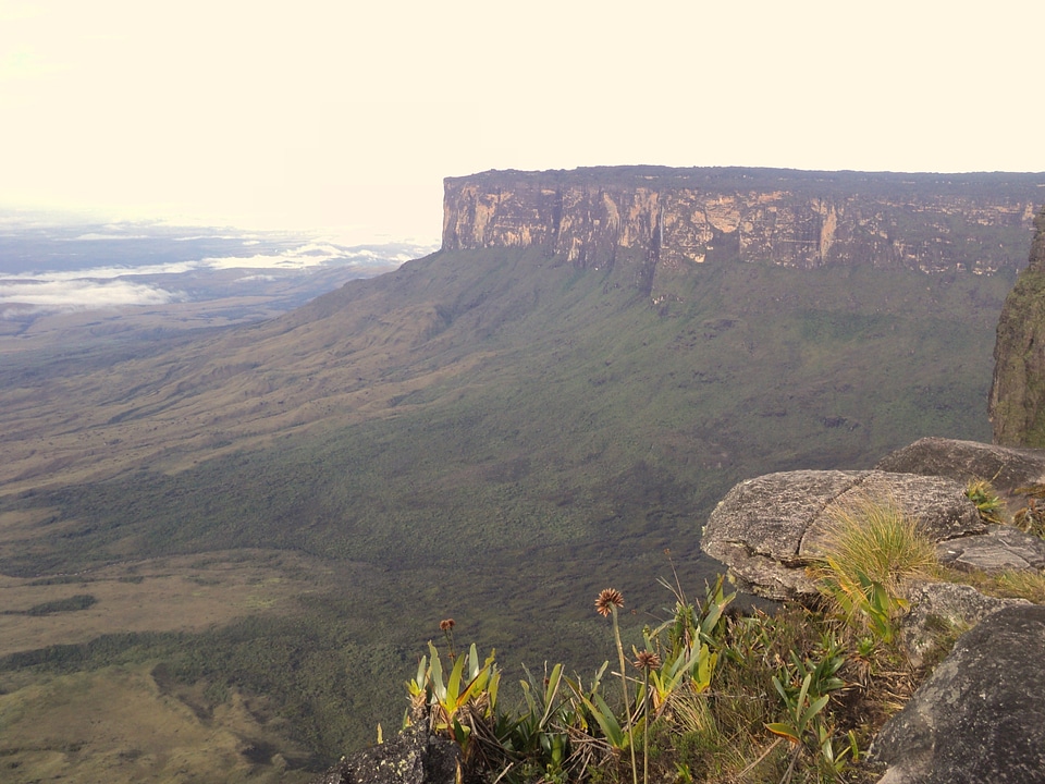Mountain trekking natural