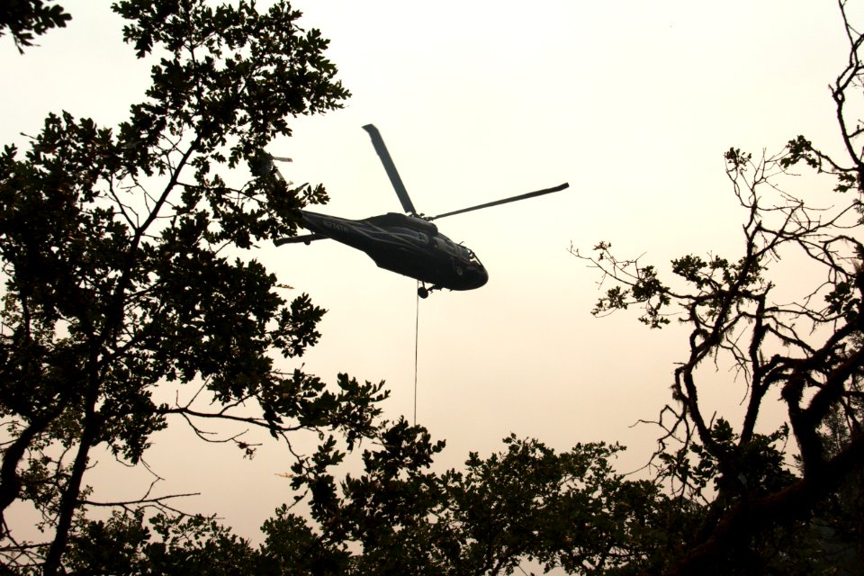 Heli Water Drop Operations