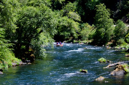 River recreation on the "Wild and Scenic" north Umpqua River photo