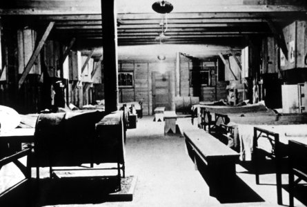 302 Inside view of WPA bunkhouse