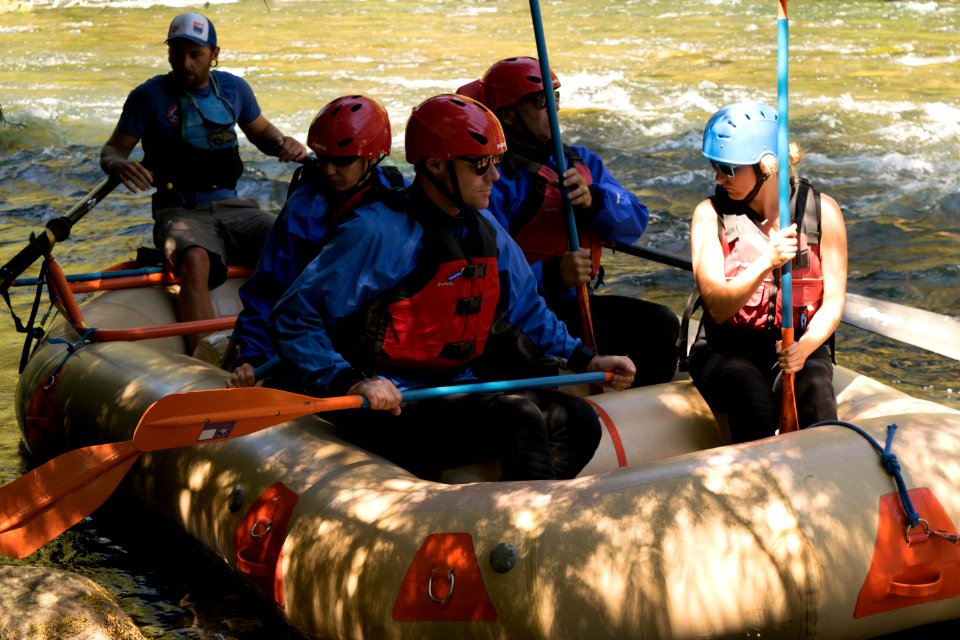River recreation on the "Wild and Scenic" north Umpqua River