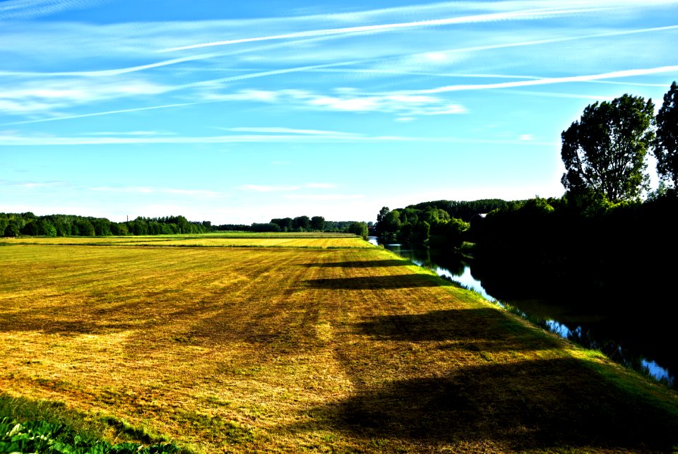 hdr champs autour de la lys