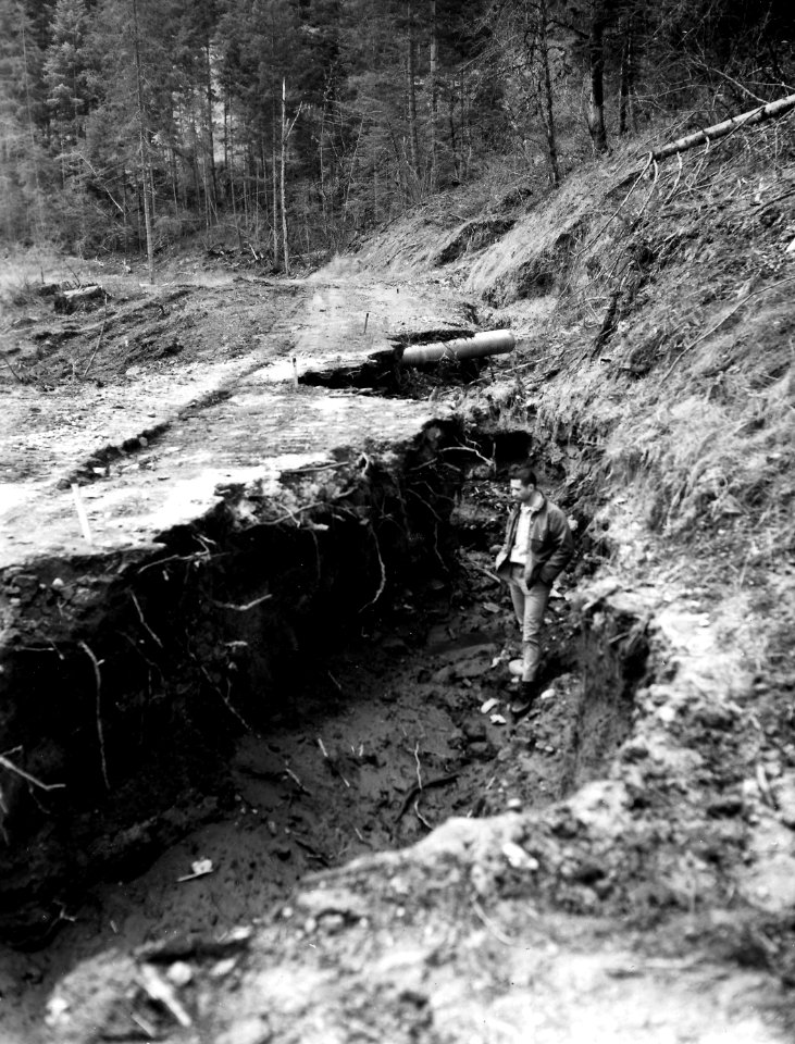 Umpqua NF - 1964 Storm Damage 12-23-1964 4