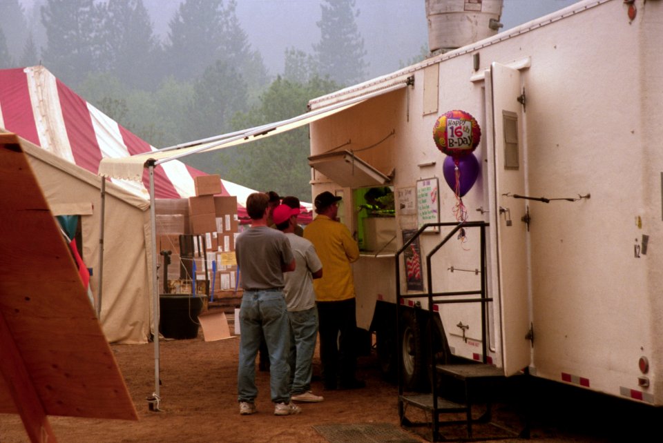 401 Rogue River-Siskiyou National Forest, Biscuit Fire camp