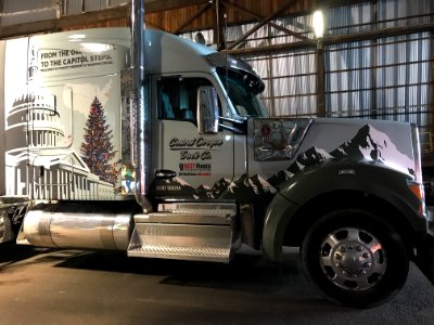 Truck up close