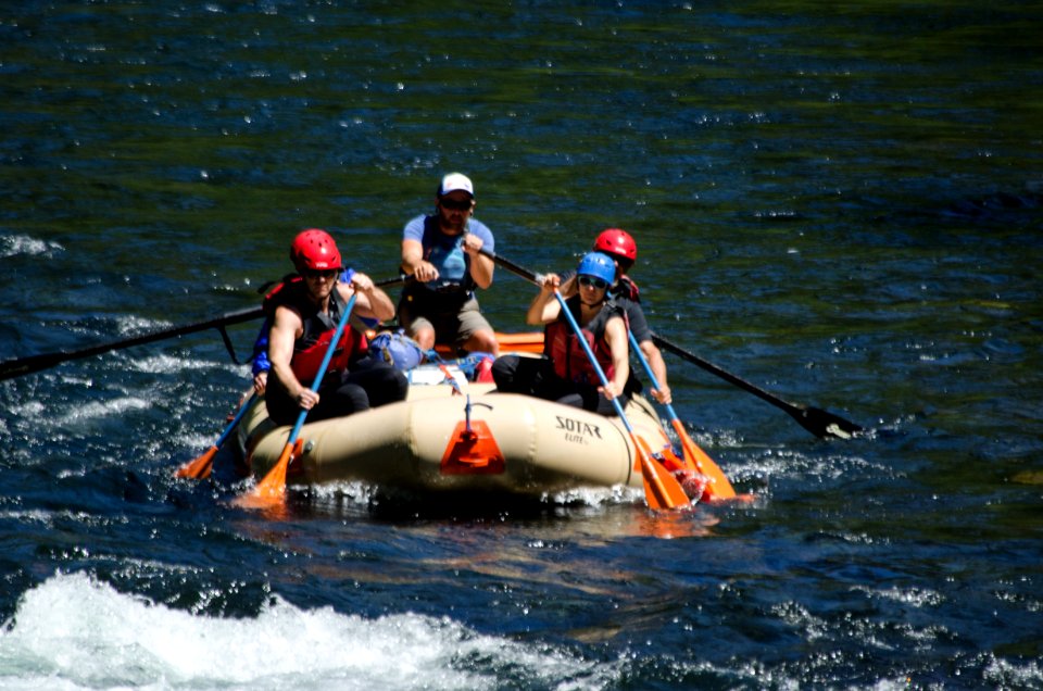 River recreation on the "Wild and Scenic" north Umpqua River