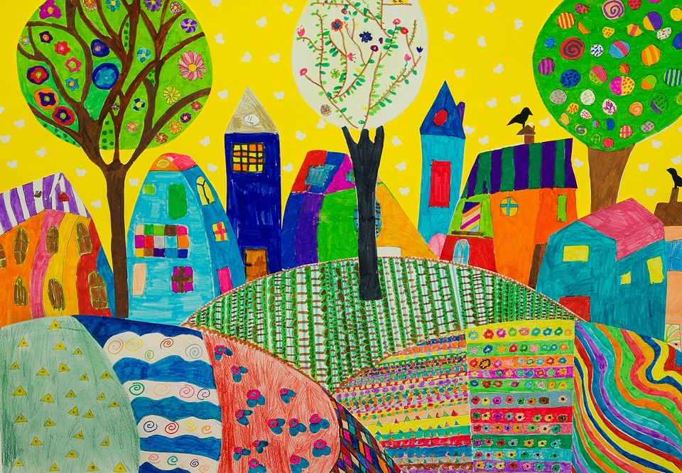 Village garden table