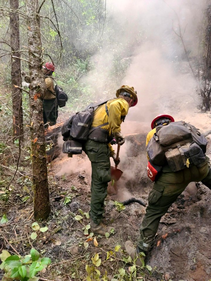 Riverside Fire- Cold trailing, Mt. Hood National Forest