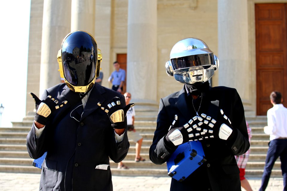 San Marino Comics 2015 - Daft Punk cosplay