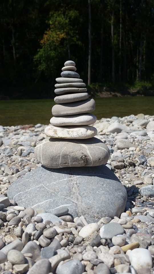Isar stones stack